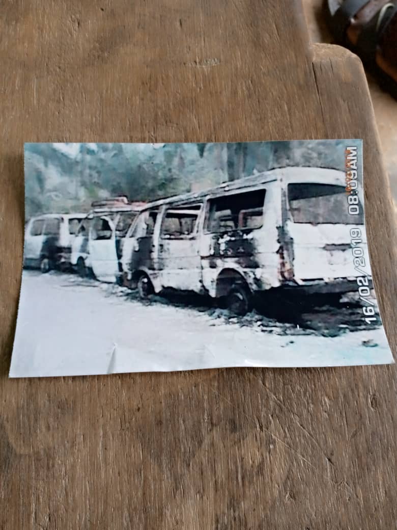 Victims of burnt vehicles cry to Gov Udom for help as colleague dies, others hospitalized