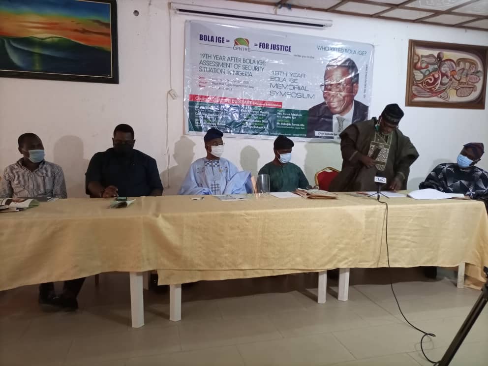 Bola Ige:’It’s your time to uncover killers’, Centre For Justice tells Buhari