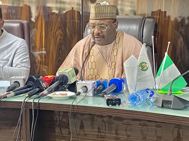 Developing… INEC Chairman, Mahmood holds consultative meeting with Political Parties