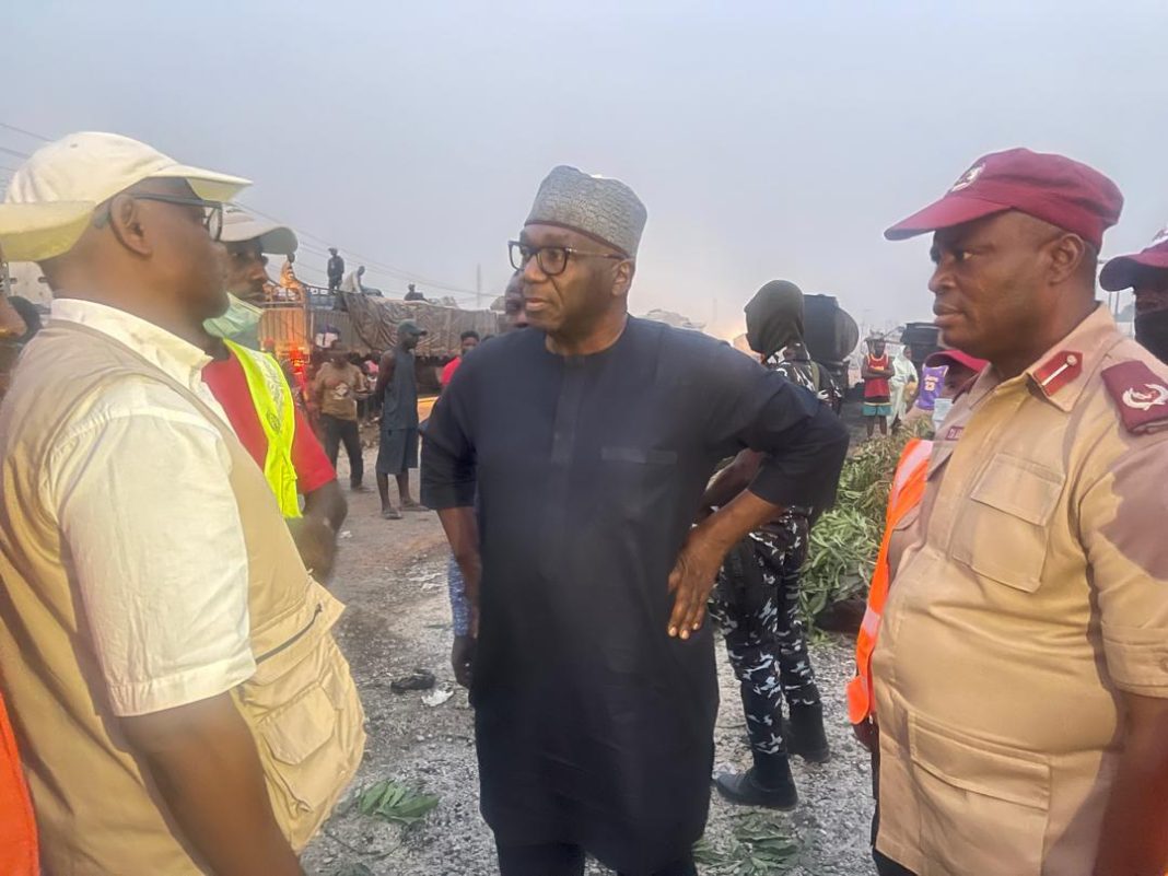 Tanker Explosion: NGF Chairman, Abdulrazaq visits Niger, commiserates Gov, victims