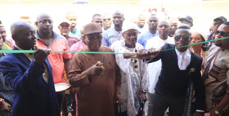 Rep. Ukpong-Udo commissions new classroom project in Ikono