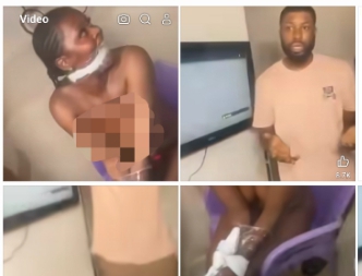 Horrible! Yahoo boy caught in hotel with nãked lady planning ritual