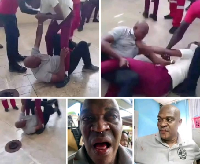 Bizarre! Wild reactions trail photo of student beating, injuring teacher