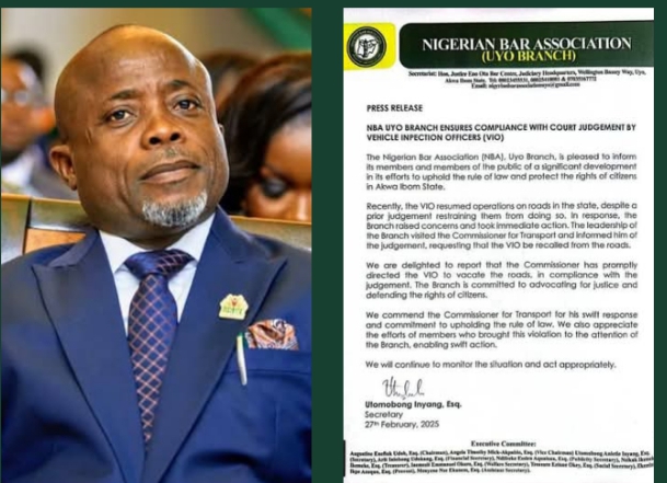 Breaking! ‘Vacate Akwa Ibom roads immediately’ – Transport Commissioner orders VIO