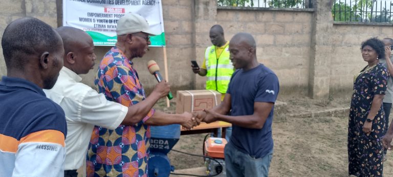 Youths, women empowered by Border Communities Development Agency in Etinan 