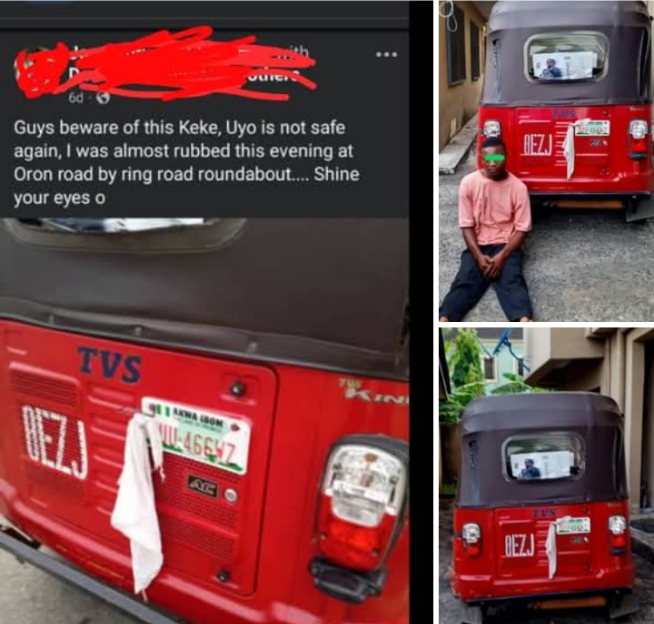 Akwa Ibom Transport Ministry arrests suspected criminal in Uyo