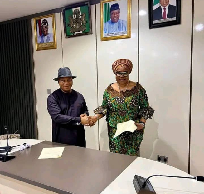 Obongawan Ekpo-oho backs Akpabio’s leadership, hails his support for women