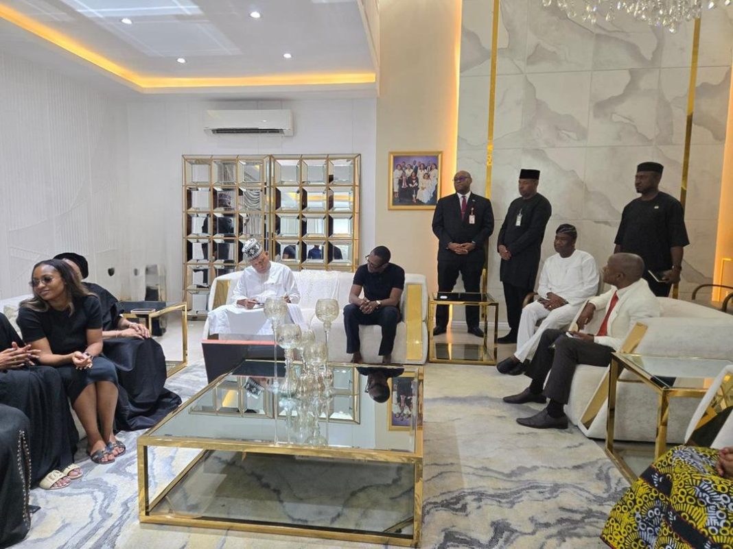 Developing…VP Shettima in Lagos for Ekiti varsity Chancellor’s wife’s funeral