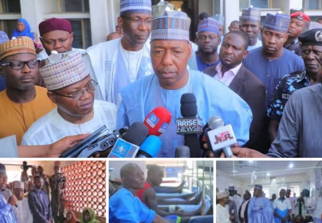Borno blast kills 8, injures 21, as Zulum sympathizes with victims