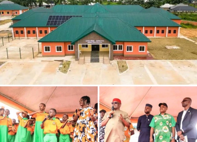 Gov Umo Eno commissions Model Primary School in Itu LGA