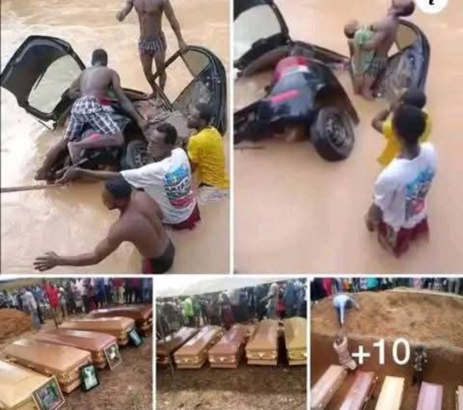 Tragedy! Man loses wife, four children in river accident