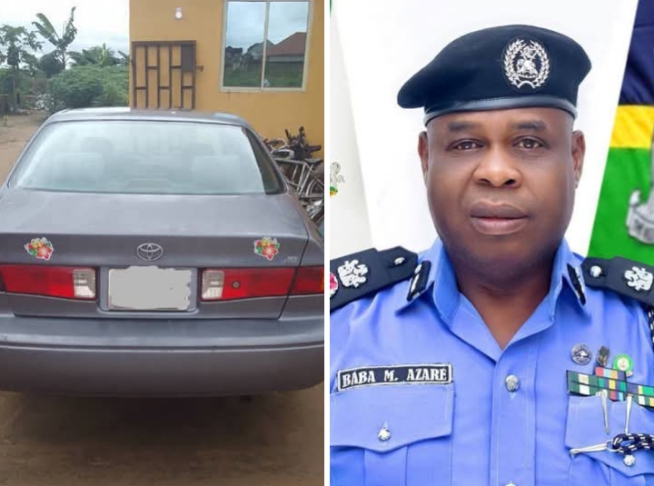 Akwa Ibom Police Command recovers stolen vehicle, nabs suspect