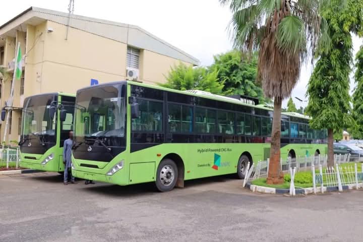 FCTA receives four 50-seater hybrid buses from PCNGi