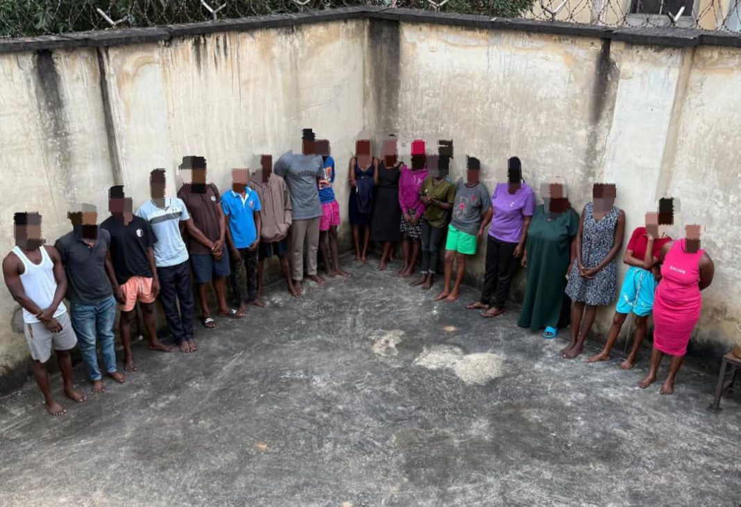 Breaking! Police rescue 20 Ghanaians trafficked to Akwa Ibom
