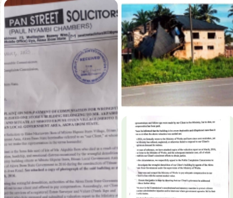 Family seeks compensation over property after demolition caused owner’s death in A’Ibom