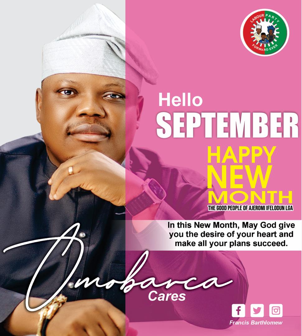 Philanthropist, Hon Francis Omobarca greets Ajeromi Ifelodun constituents at New Month