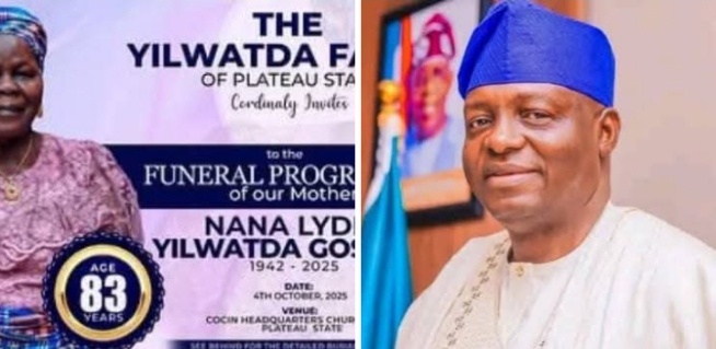 APC National Chairman, Prof Yilwatda set to bury mom