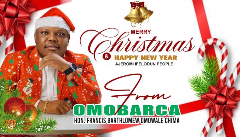 Yuletide: Bartholomew ‘OmoBarca’ felicitates Ajeromi Ifelodun constituents