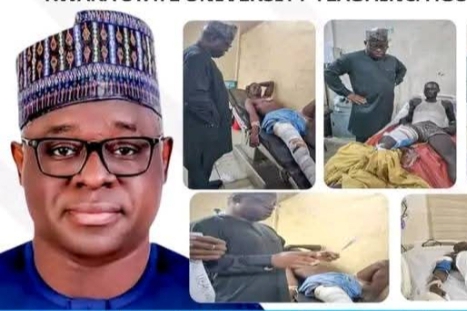 Kwara State: Senator Sadiq visits survivors of Kaiama attack