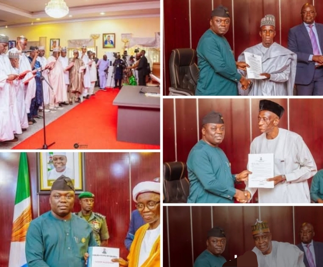Taraba gov swears in High Court Judge, Khadis of Sharia Court of AppealĀ