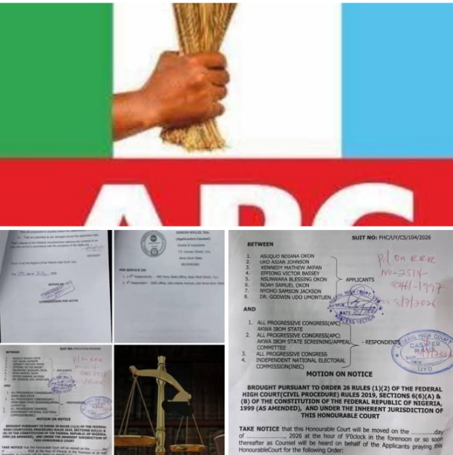 Breaking! Court bars Akwa Ibom APC from suspending, expelling aggrieved aspirantsÂ