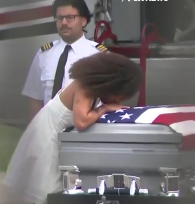 Tears, condolences as family receive corpse of Staff Sgt. Swinton killed in Iraq