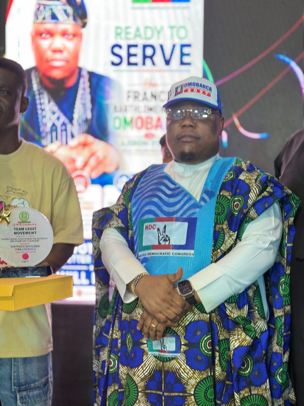 NDC candidate, OmoBarca inaugurates Team Legit to drive campaign in Ajeromi-Ifelodun