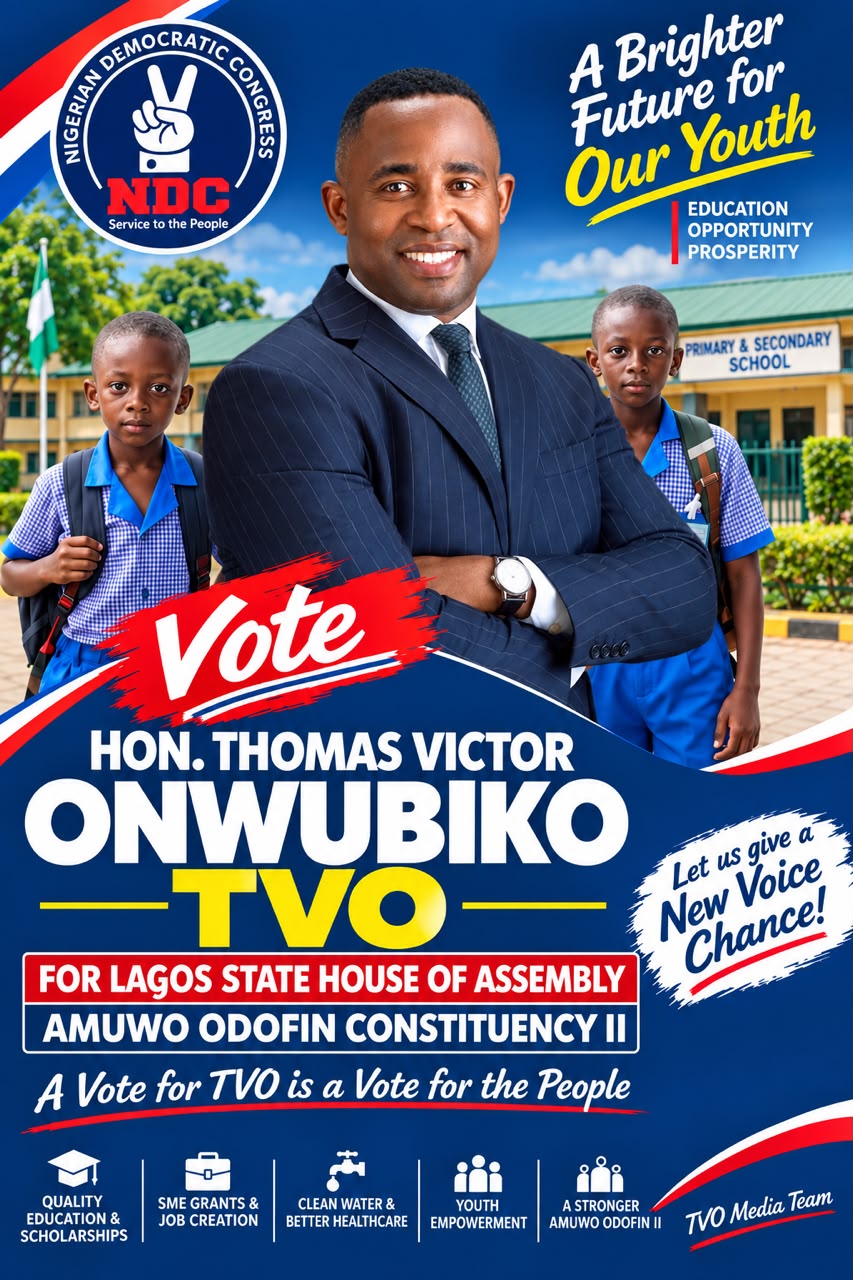 Thomas Victor Onwubiko wishes Amuwo Odofin Constituency II students success as schools resume