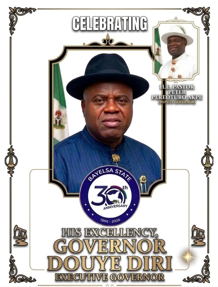Bayelsa @30: Celebrating The Journey So Far And The Heroic Contributions Of Gov Douye Diri 