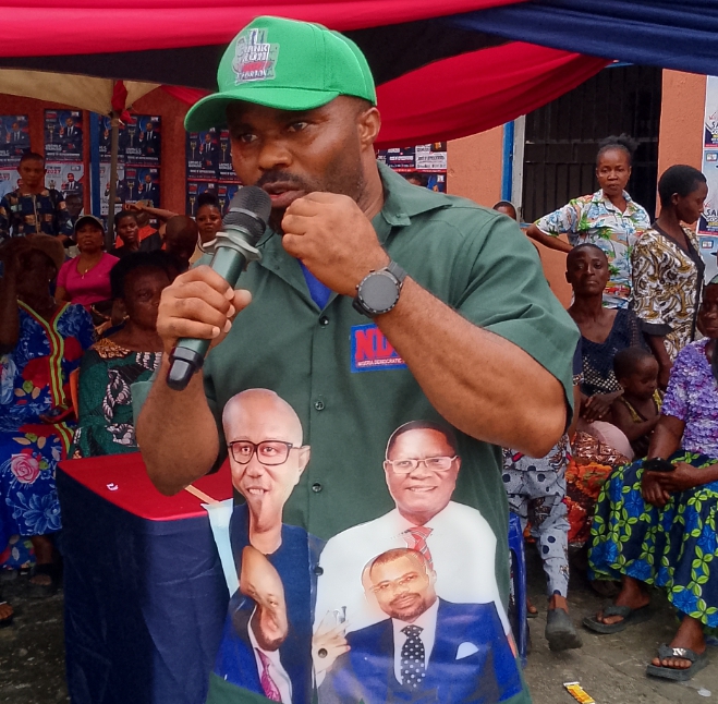 Breaking! NASS 2027: Ikot Abasi adopt NDC, as Reps hopeful; Idemudo unveils office