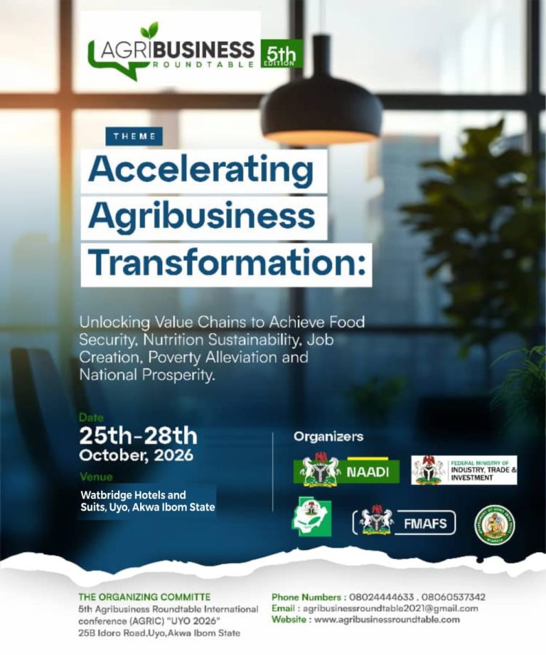 Federal Government endorses UYO 2026 Agribusiness Int’l Conference