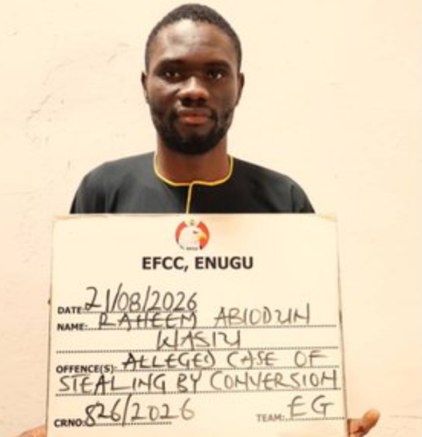 Just-In! EFCC arraigns man for alleged $5,000 fraud in Enugu