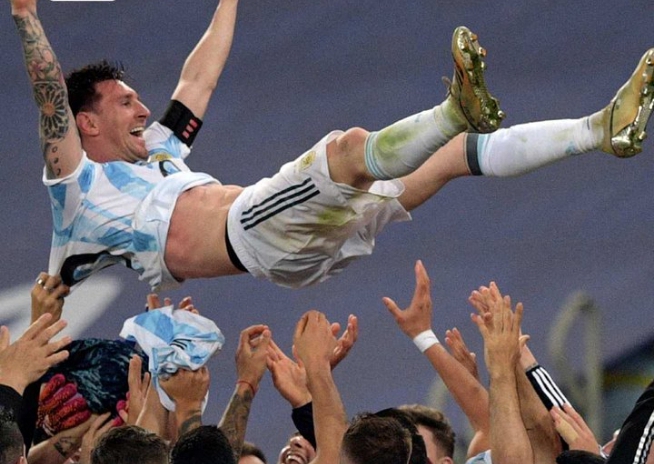 Argentines bid emotional farewell to Lionel Messi in final home game against Benin